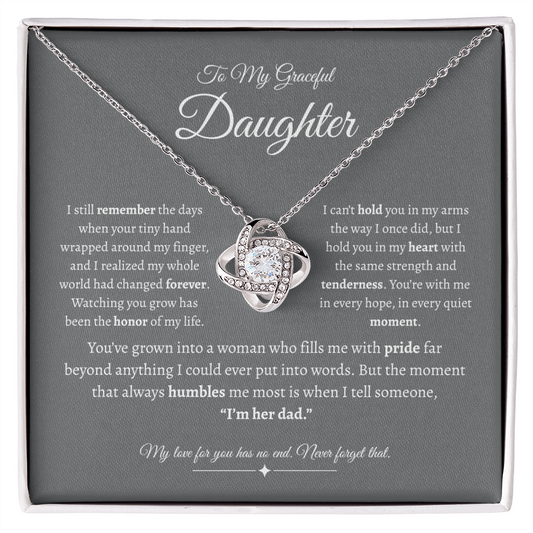 Dad's Heart to Daughter Necklace – Beautiful Sentimental Gift