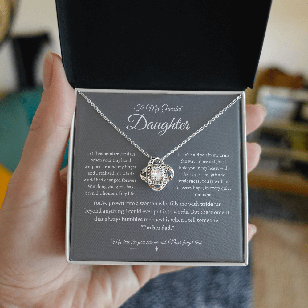 Dad's Heart to Daughter Necklace – Beautiful Sentimental Gift