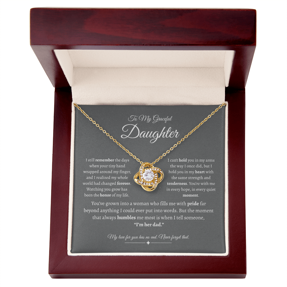 Dad's Heart to Daughter Necklace – Beautiful Sentimental Gift
