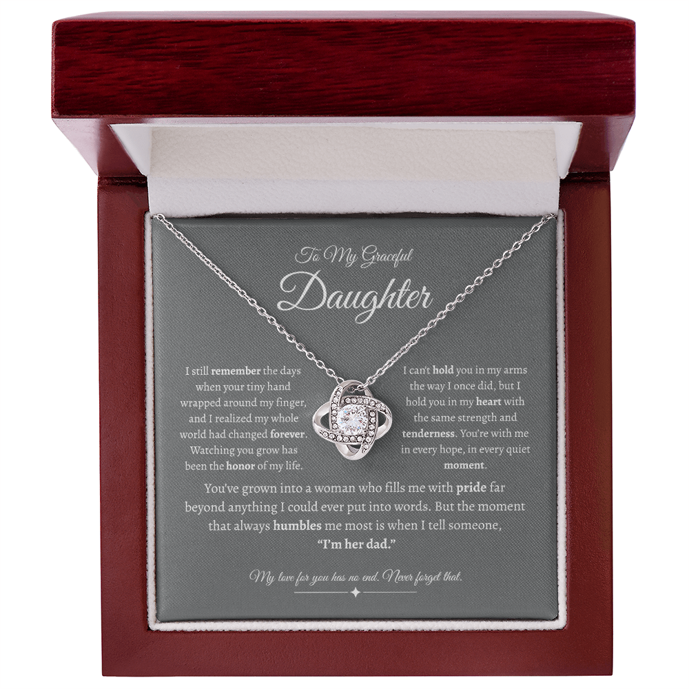 Dad's Heart to Daughter Necklace – Beautiful Sentimental Gift